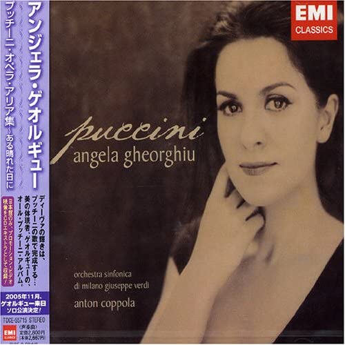 CD GHEORGHI (ANGELA), PUCCINI, COPPOLA - Puccini: Opera Aria Collection-One TOCE55715 Japan Classical Used
CD GHEORGHI (ANGELA), PUCCINI, COPPOLA - Puccini: Opera Aria Collection-One TOCE55715 Japan Classical Used