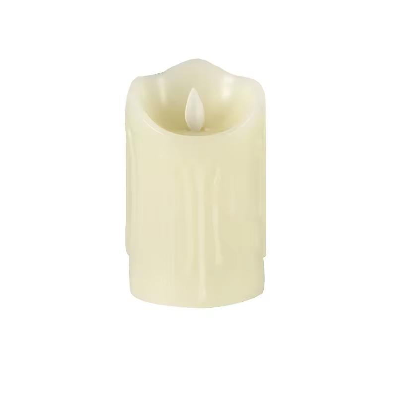 Flameless LED Pillar Candles with Dripping Wax Flickering Warm Light Battery Operated for Wedding Party Home Decor 0-5W
Flameless LED Pillar Candles with Dripping Wax Flickering Warm Light Battery Operated for Wedding Party Home Decor 0-5W