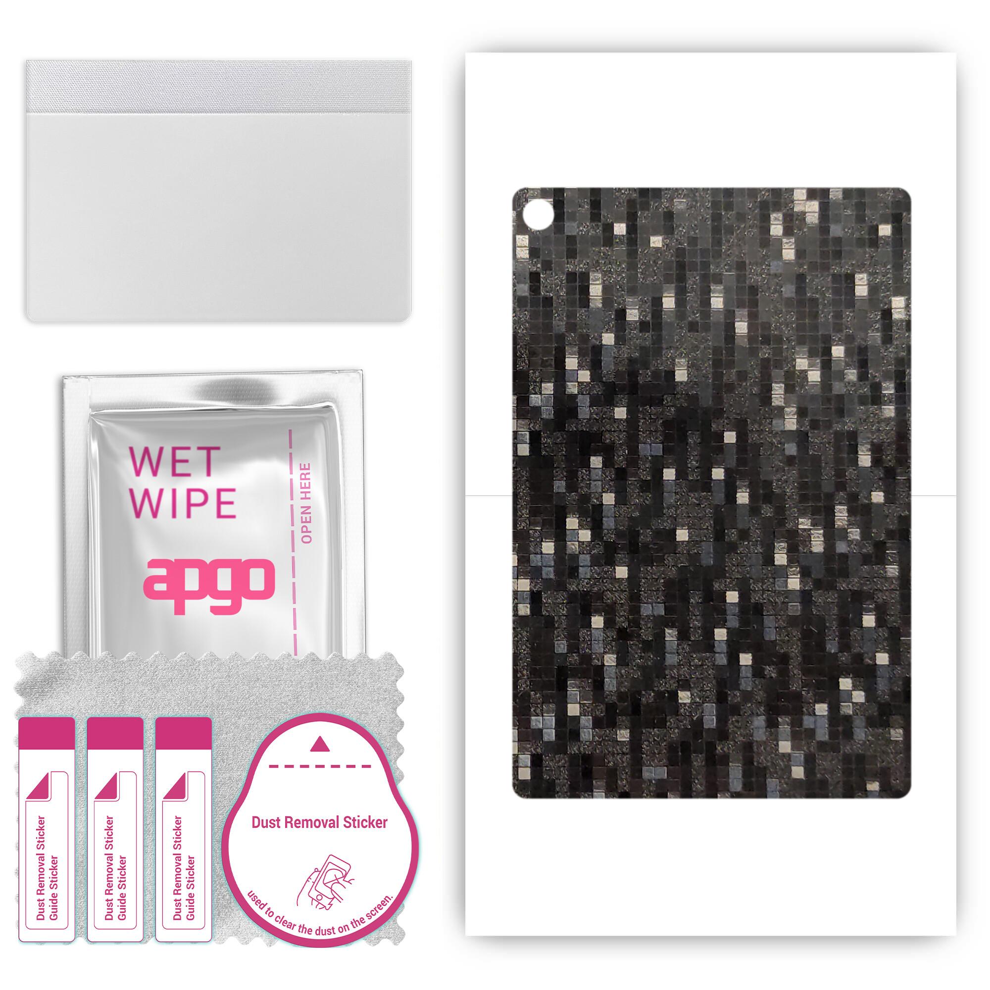 apgo Protective Skin Sticker for the back compatible with Honor Pad X8, Wrap Film, Foil, Vinyl - Pattern Carbon Black Pixel
apgo Protective Skin Sticker for the back compatible with Honor Pad X8, Wrap Film, Foil, Vinyl - Pattern Carbon Black Pixel