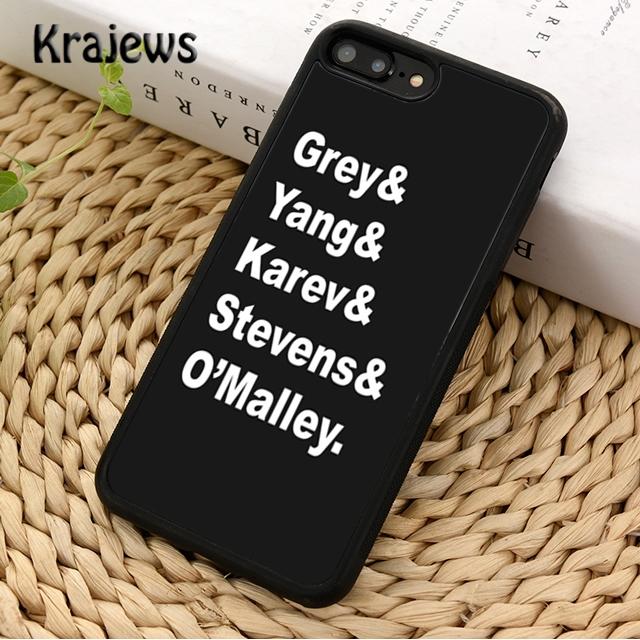 Krajews Greys Anatomy Poster For iPhone 17 Air 16 Phone Case Cover 15 14 plus 12 13 pro max coque Shell Fundas iPhone 16e
Krajews Greys Anatomy Poster For iPhone 17 Air 16 Phone Case Cover 15 14 plus 12 13 pro max coque Shell Fundas iPhone 16e
