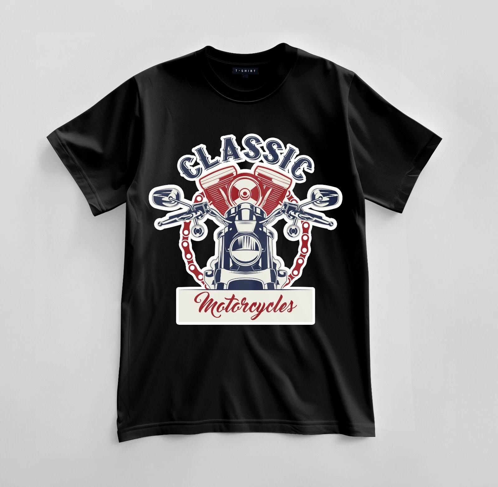 Custom Classic Motorcycles Graphic T-shirt Design Unisex Jersey Short Sleeve Tee S
Custom Classic Motorcycles Graphic T-shirt Design Unisex Jersey Short Sleeve Tee S