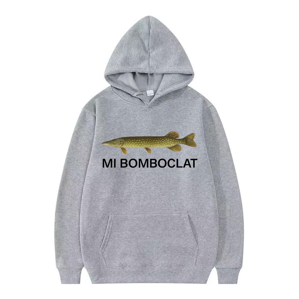 Mi Bomboclat Риба Смішний Мем Худі Чоловіки Жінки Модний Одяг Пуловер Зима Довгий Рукав Харадзюку Вільний Повсякденний Чоловічий Светр L
Mi Bomboclat Риба Смішний Мем Худі Чоловіки Жінки Модний Одяг Пуловер Зима Довгий Рукав Харадзюку Вільний Повсякденний Чоловічий Светр L