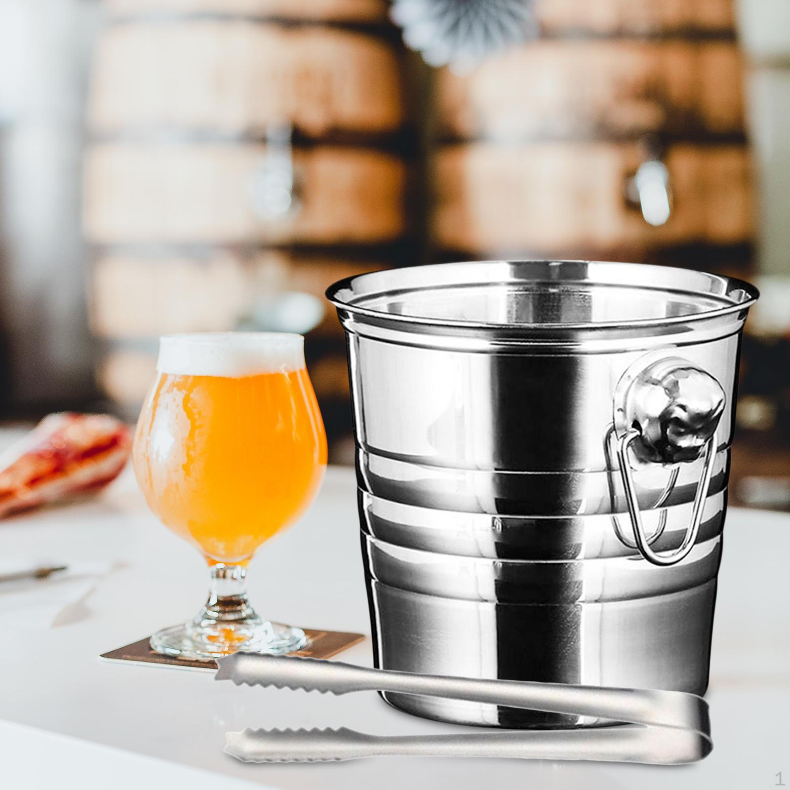 Ice Bucket with Clamp Carry Handle cool Durable Cooling Tool Versatile Cube Container 3L
Ice Bucket with Clamp Carry Handle cool Durable Cooling Tool Versatile Cube Container 3L