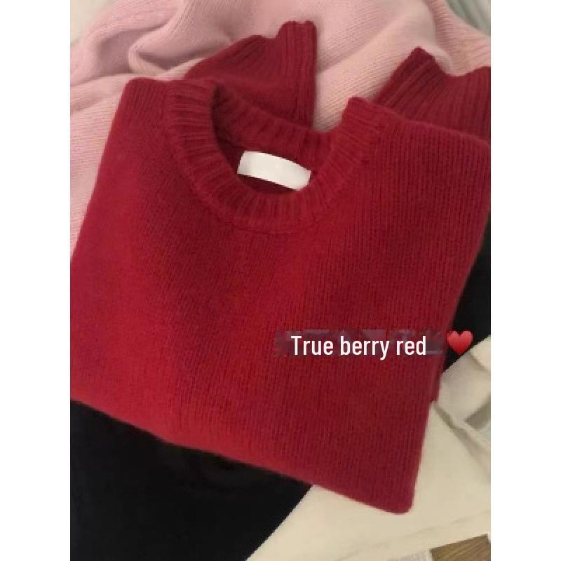 Женский зимний флисовый свитер в стиле ленивой шерсти — мягкий, уютный, с круглым вырезом и внутренним слоем из молочного фуфу M вино красного
Женский зимний флисовый свитер в стиле ленивой шерсти — мягкий, уютный, с круглым вырезом и внутренним слоем из молочного фуфу M вино красного