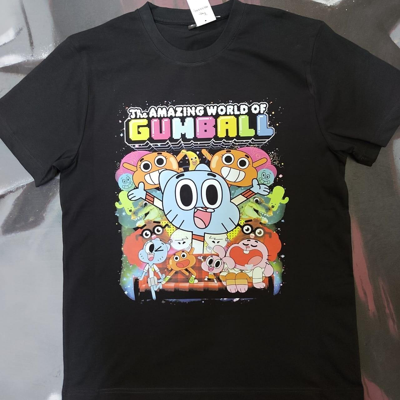 World of Gumball Cartoon Movie Tee Unisex Short Sleeve Shirt S-5XL 5XL різнокольоровий
World of Gumball Cartoon Movie Tee Unisex Short Sleeve Shirt S-5XL 5XL різнокольоровий