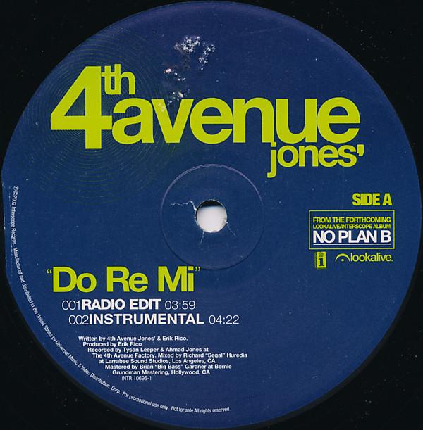 12inch Record 4TH AVENUE JONES - Do Re Mi INTR106961PROMO Interscope Reco 2002 US Rap & Hip-Hop/R&B Used
12inch Record 4TH AVENUE JONES - Do Re Mi INTR106961PROMO Interscope Reco 2002 US Rap & Hip-Hop/R&B Used