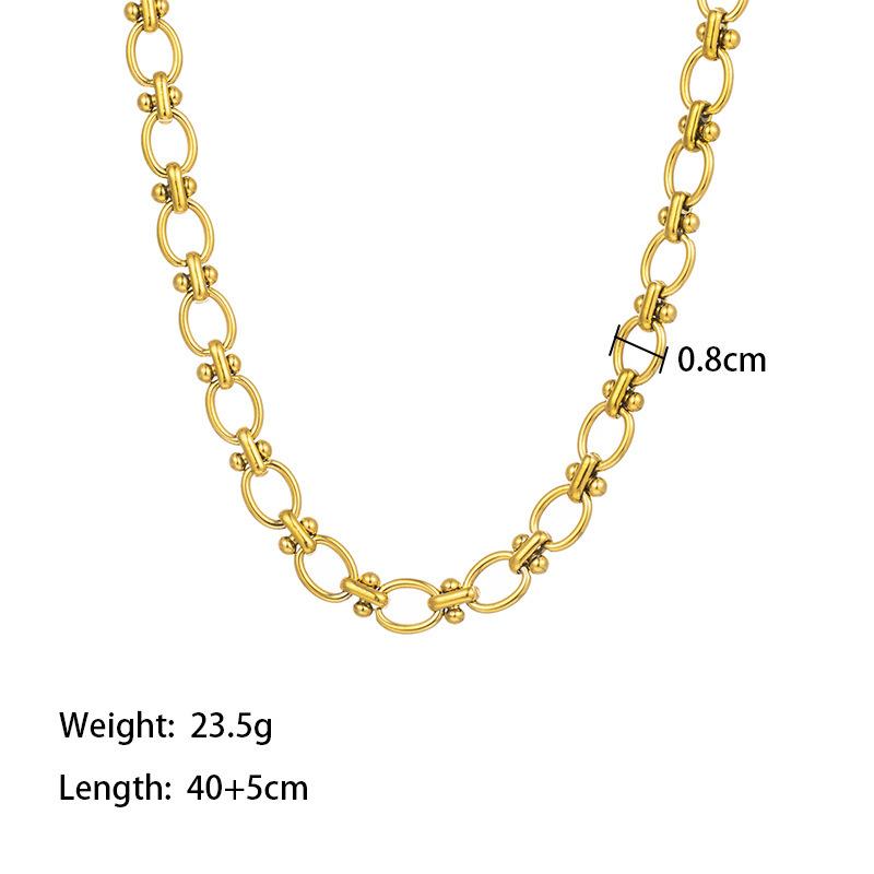 Толстый цепной парный браслет Винтажный полый круглый браслет без потери цвета Новый стиль Цепочка Ожерелье Браслет
Толстый цепной парный браслет Винтажный полый круглый браслет без потери цвета Новый стиль Цепочка Ожерелье Браслет