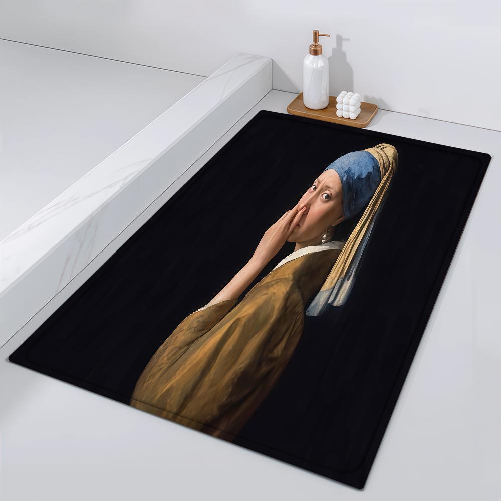 Wacky Art Door Mat with Bedside Entrance Bath P-Pearl Floor Decoration Corridor a Door Earring Mat Carpet Living Room Balcony 40cm x 60cm
Wacky Art Door Mat with Bedside Entrance Bath P-Pearl Floor Decoration Corridor a Door Earring Mat Carpet Living Room Balcony 40cm x 60cm