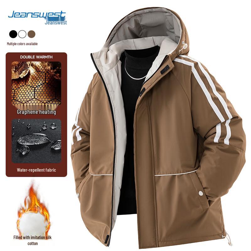 JEANSWEST Men s Casual Thickened Winter Padded Jacket 3XL
JEANSWEST Men s Casual Thickened Winter Padded Jacket 3XL
