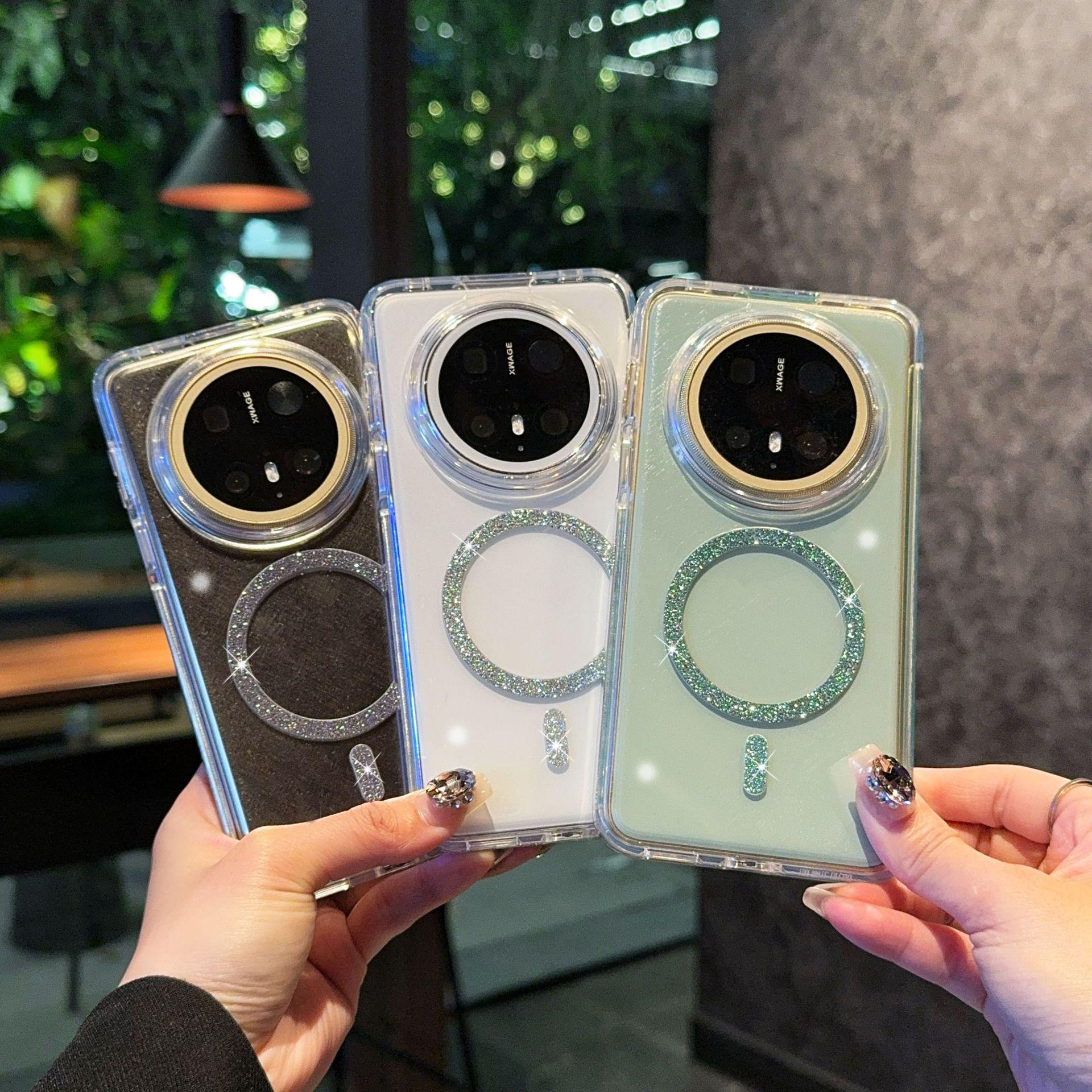Huawei Mate70 Pro Glitter Magnetic Case: High Transparency, Anti-Slip, Full Coverage Protection Huawei Mate70 Pro
Huawei Mate70 Pro Glitter Magnetic Case: High Transparency, Anti-Slip, Full Coverage Protection Huawei Mate70 Pro