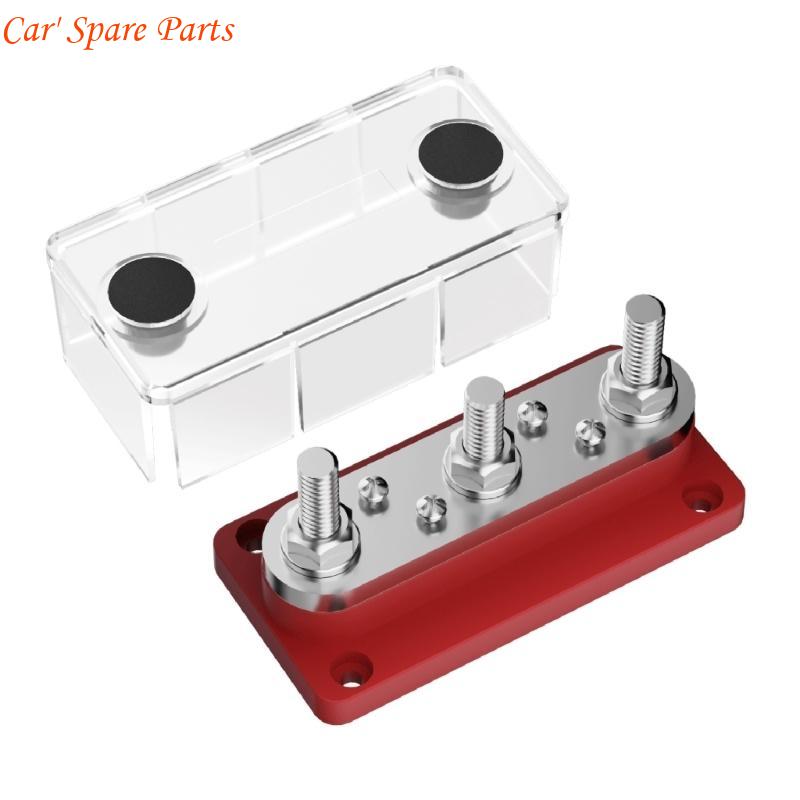 Y4UA Battery Power Distribution Block Bus Bar Positive Negative 3x5/16 300A Terminal красный
Y4UA Battery Power Distribution Block Bus Bar Positive Negative 3x5/16 300A Terminal красный