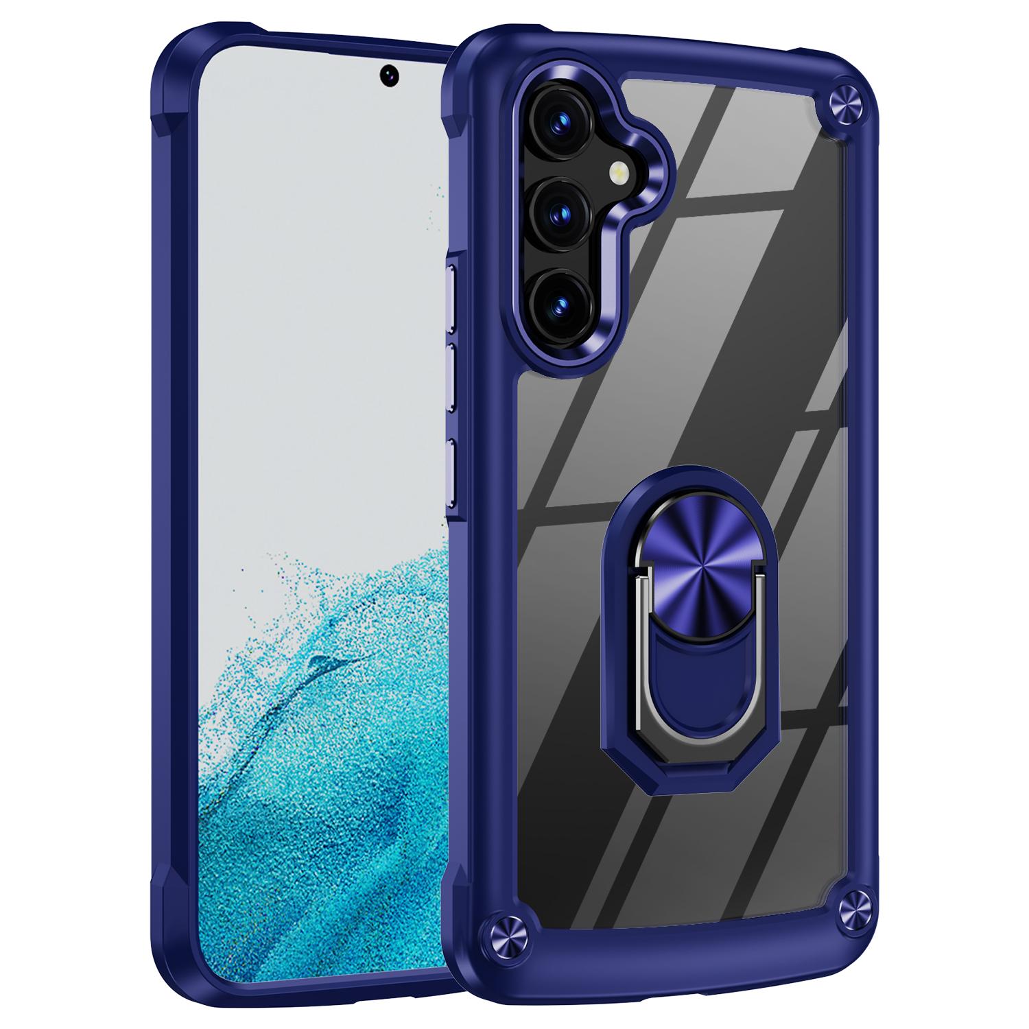 For Samsung Galaxy A34 5G Alloy Lens Frame Phone Case PC+TPU Anti-drop Cover with Ring Kickstand Black
For Samsung Galaxy A34 5G Alloy Lens Frame Phone Case PC+TPU Anti-drop Cover with Ring Kickstand Black