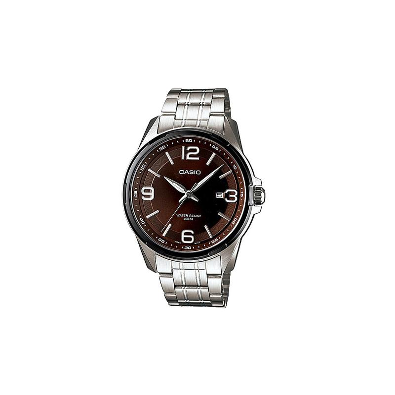 Casio 100 meters waterproof and elegant quartz movement stainless steel strap Japanese and Korean watch men s watch brown dial MTP-1345AD-5AV чёрный
Casio 100 meters waterproof and elegant quartz movement stainless steel strap Japanese and Korean watch men s watch brown dial MTP-1345AD-5AV чёрный