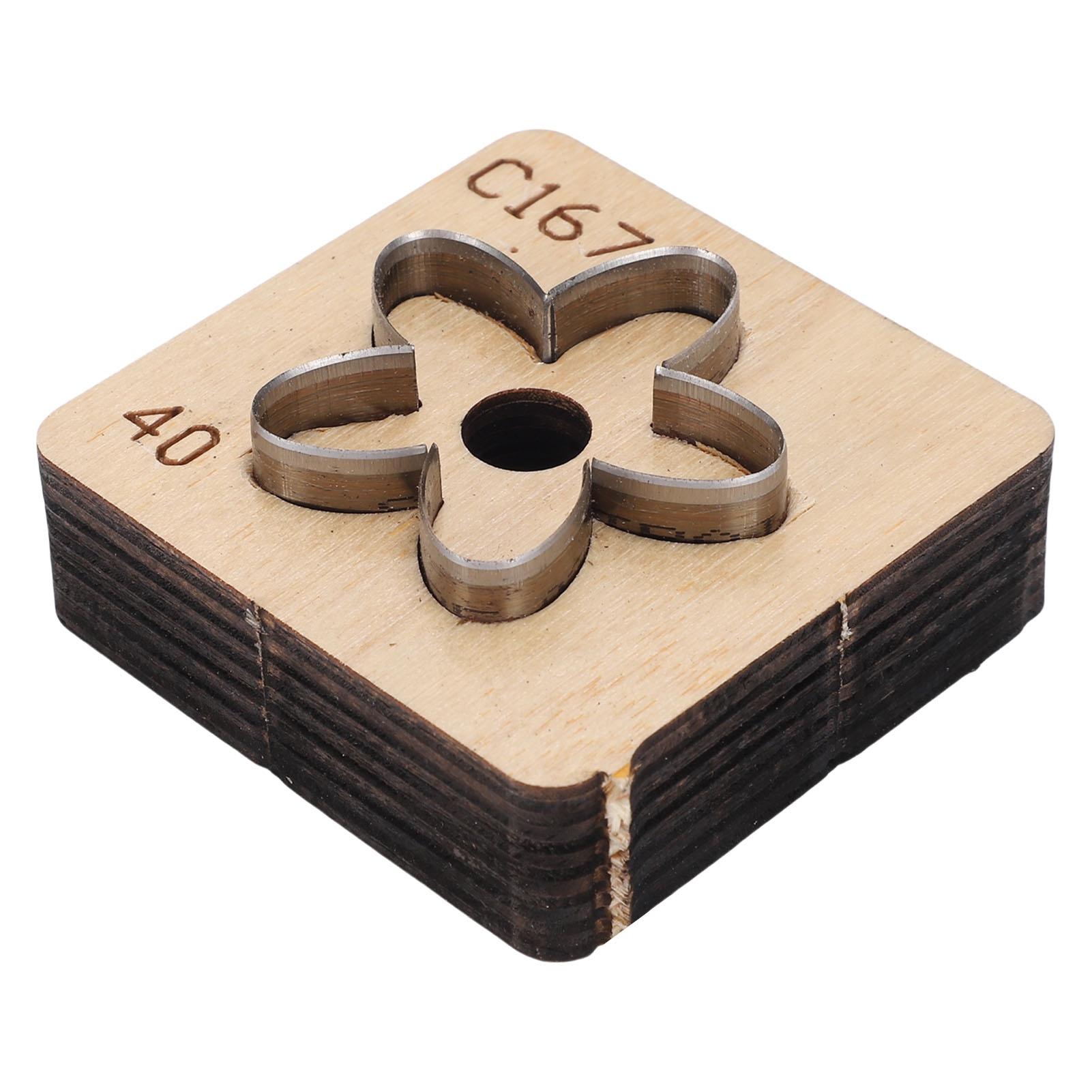 Leather Cutting Die Flower Shaped Metal Leathercraft Cutter Punching Mold Art Crafting Tool
Leather Cutting Die Flower Shaped Metal Leathercraft Cutter Punching Mold Art Crafting Tool