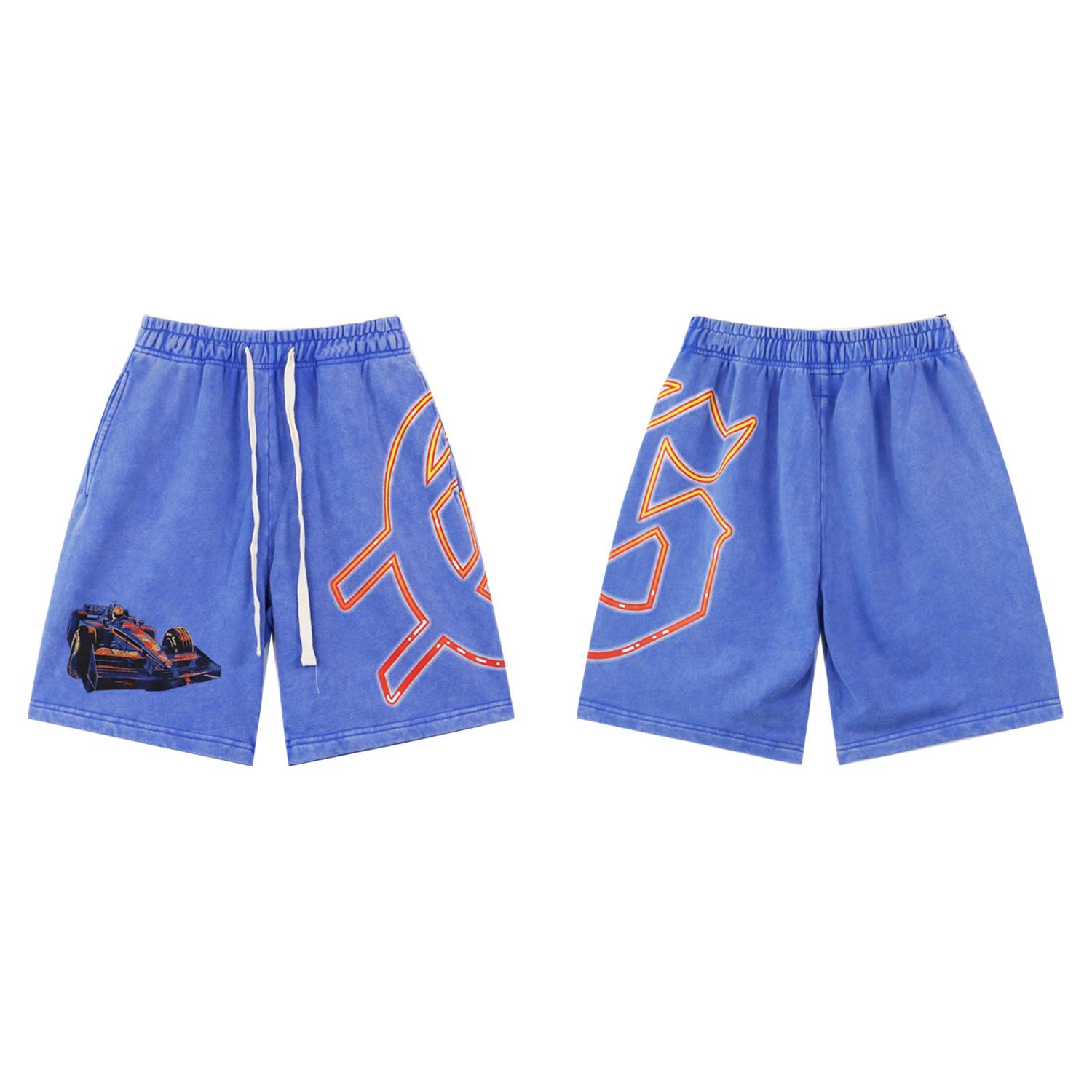 Men s Vintage Washed Shorts, F1 Racing Car & Neon Number Print Street Shorts XL
Men s Vintage Washed Shorts, F1 Racing Car & Neon Number Print Street Shorts XL