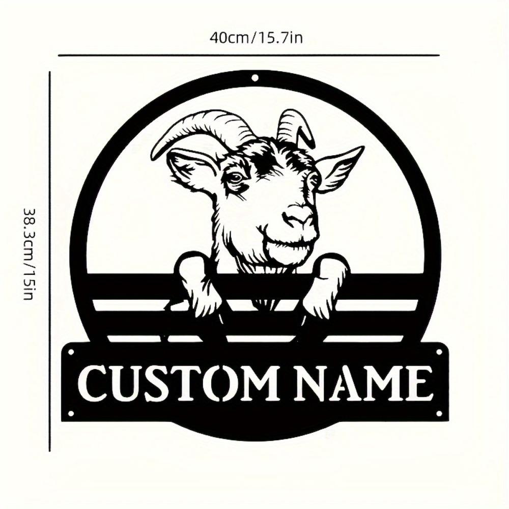 Handmade Vintage Farmhouse Goat Metal Sign Wall Art Custom Rustic Animal Sculpture High Temp Paint M чёрный
Handmade Vintage Farmhouse Goat Metal Sign Wall Art Custom Rustic Animal Sculpture High Temp Paint M чёрный