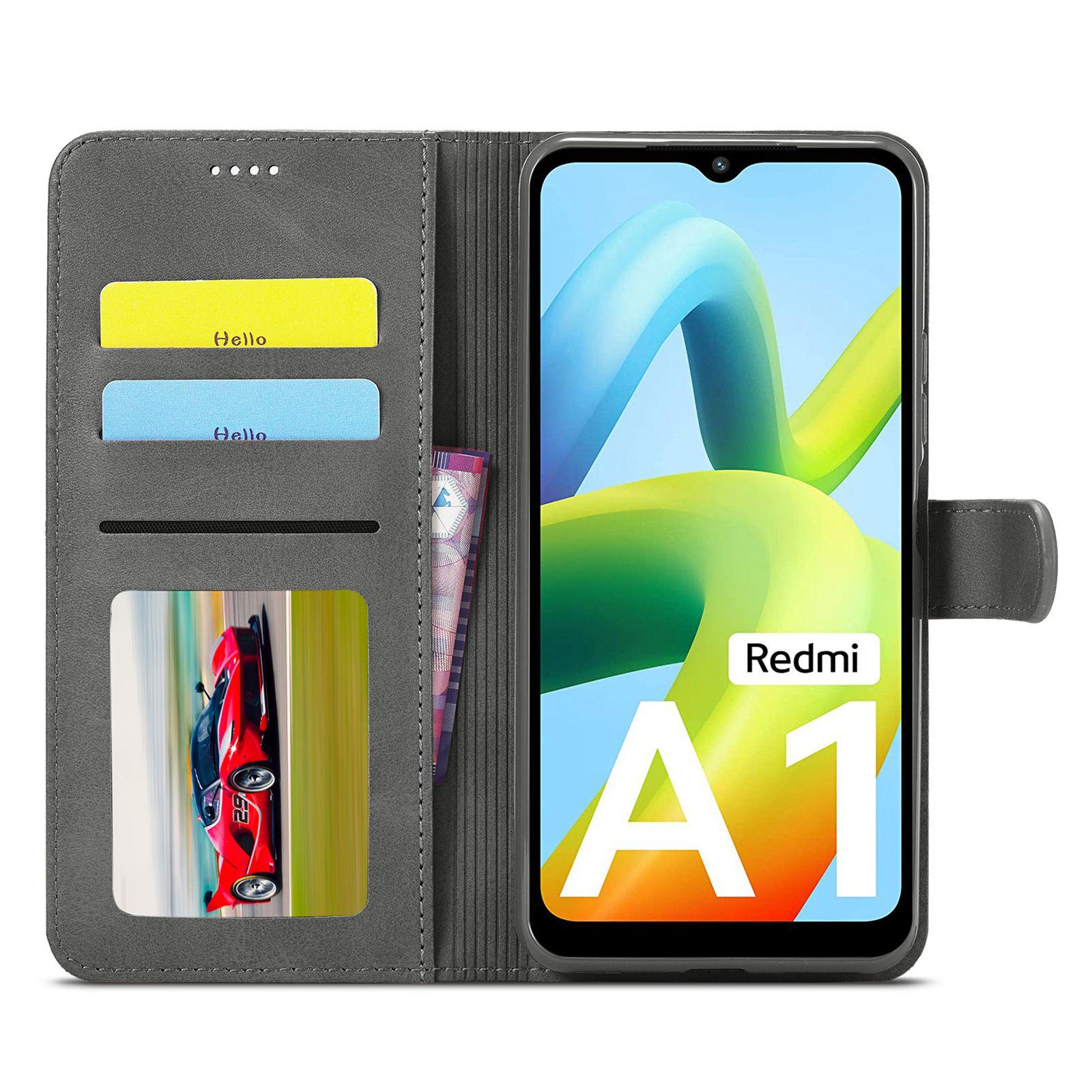 LC.IMEEKE PU Leather Phone Case For Xiaomi Redmi A1 4G/A2 4G,Calf Texture Magnetic Clasp Wallet Stand Full Protection Cell Phone Cover Black
LC.IMEEKE PU Leather Phone Case For Xiaomi Redmi A1 4G/A2 4G,Calf Texture Magnetic Clasp Wallet Stand Full Protection Cell Phone Cover Black