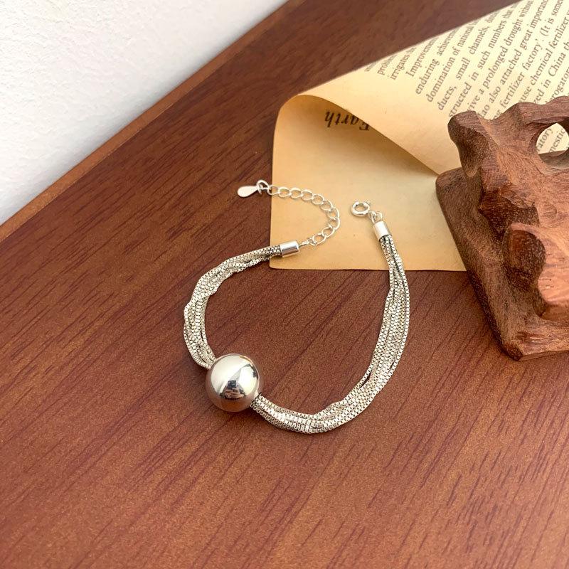 Корейский дизайн многослойное ожерелье с цепочкой-шариком, женский персонализированный модный браслет с передовым чувством
Корейский дизайн многослойное ожерелье с цепочкой-шариком, женский персонализированный модный браслет с передовым чувством