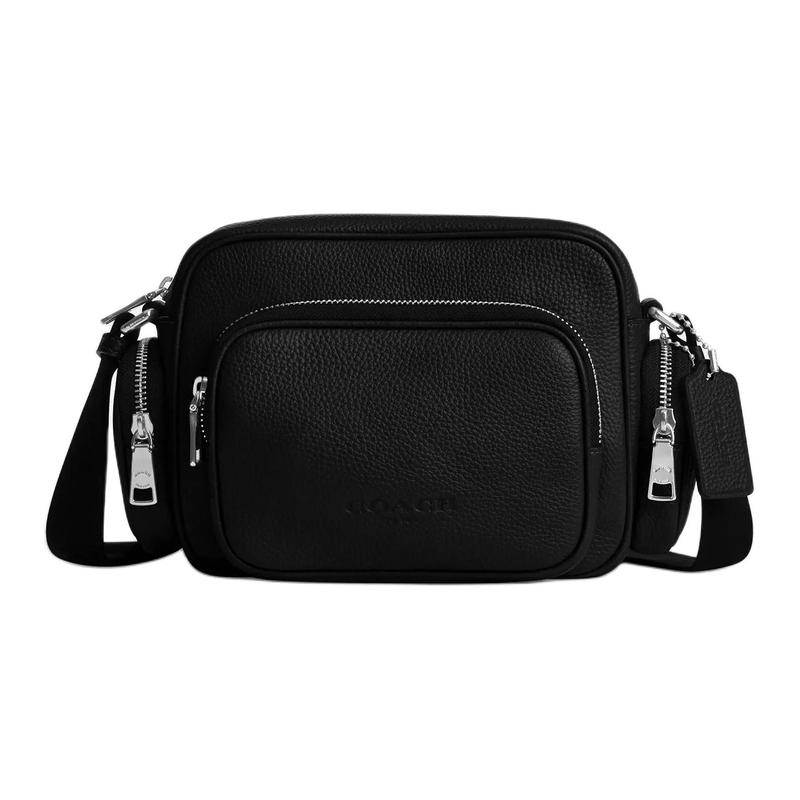 COACH Fletcher 20 Brand Embossed Logo Leather Crossbody Bag Small Men s Black чорний
COACH Fletcher 20 Brand Embossed Logo Leather Crossbody Bag Small Men s Black чорний