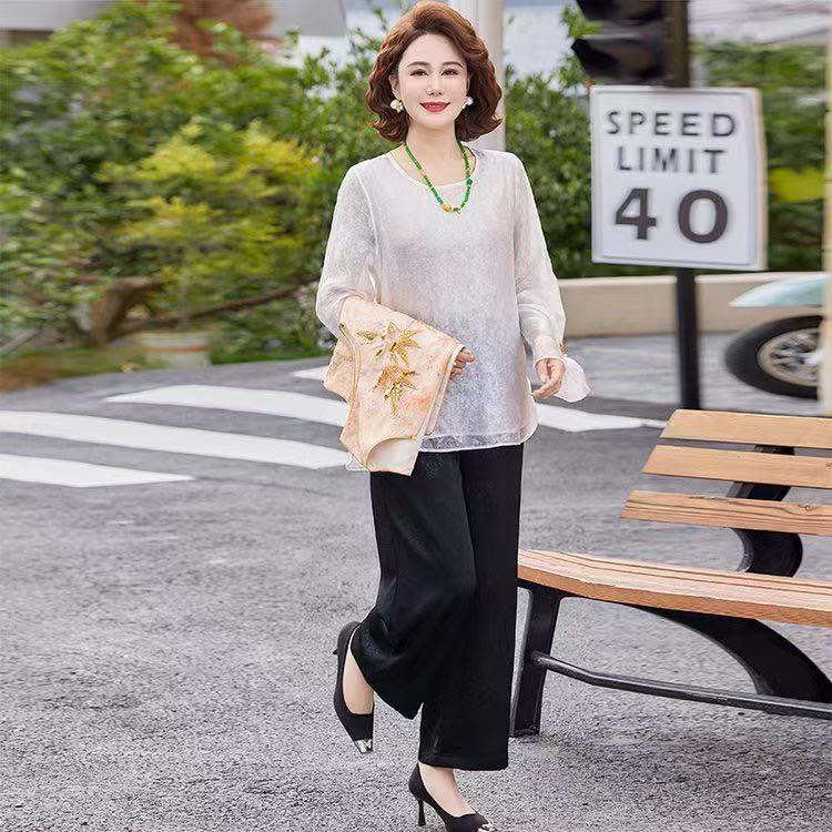 Elegant Floral Embroidery Vest for Women 2XL 105-120 jin
Elegant Floral Embroidery Vest for Women 2XL 105-120 jin