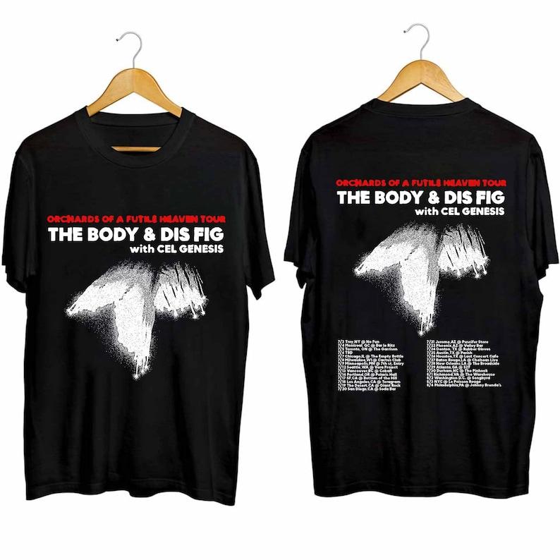 Футболка из плотного хлопка 300GSM The Body and Dis Fig - летняя туристическая рубашка The Body and Dis Fig Band Футболка для фанатов The Body and Dis Fig Концертная рубашка
Футболка из плотного хлопка 300GSM The Body and Dis Fig - летняя туристическая рубашка The Body and Dis Fig Band Футболка для фанатов The Body and Dis Fig Концертная рубашка