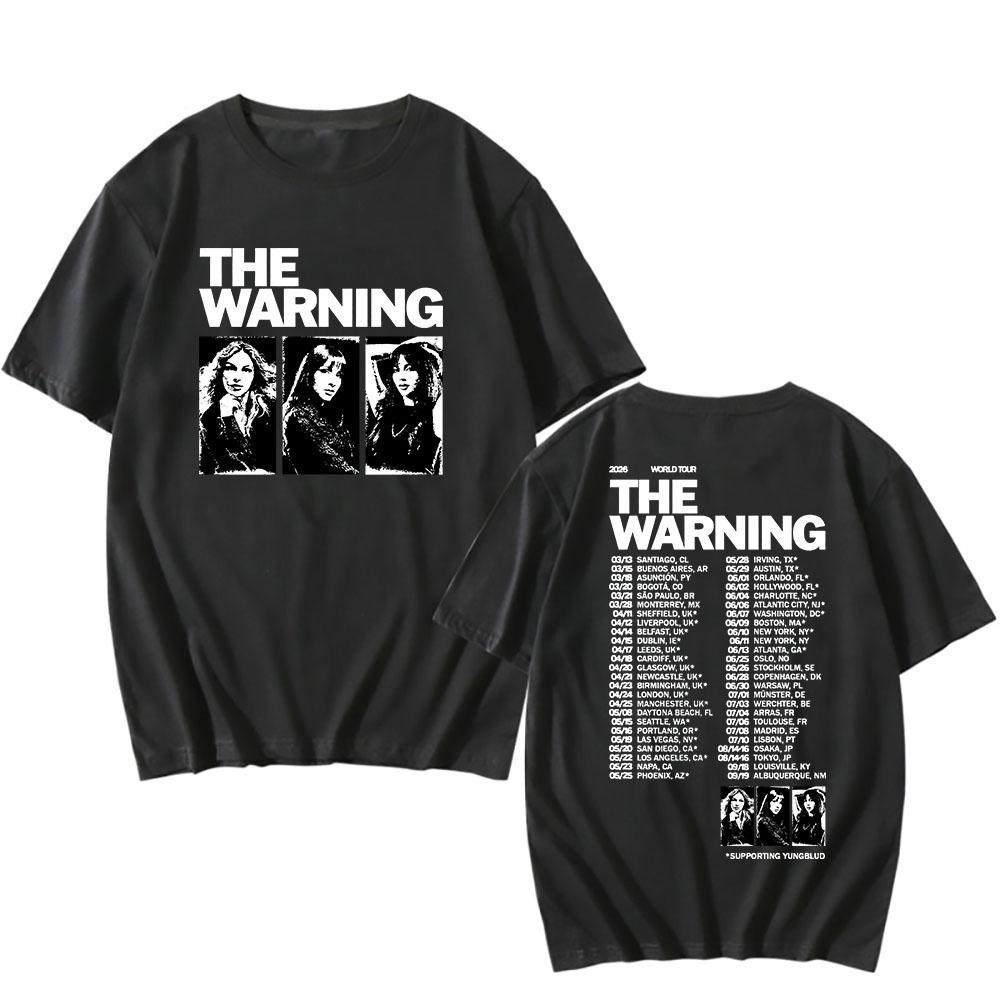 The Warning World Tour 2026 T-shirt Short Sleeve Cotton Loose Male Tshirts Unisex Streetwear Casual Loose O-neck Mens Tees Merch XS чёрный
The Warning World Tour 2026 T-shirt Short Sleeve Cotton Loose Male Tshirts Unisex Streetwear Casual Loose O-neck Mens Tees Merch XS чёрный