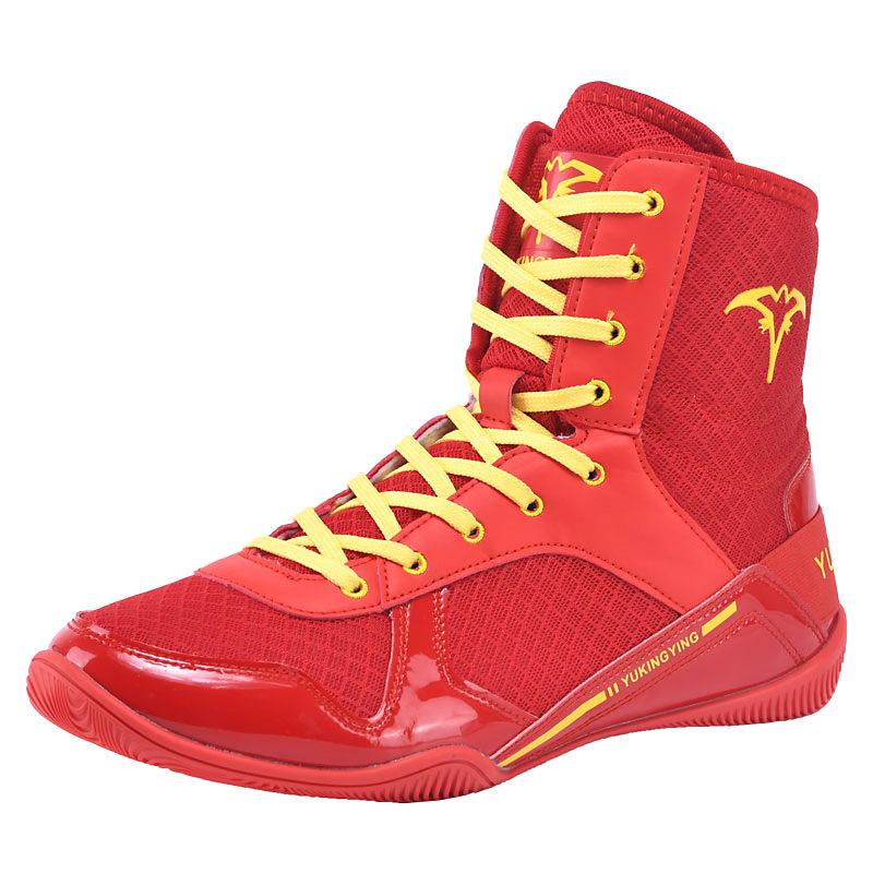 Мужские и женские дышащие тренировочные боксерки, обувь для тренировок Санда, обувь для борьбы с высоким верхом, осенние ботинки, ретро обувь для единоборств 45 красный
Мужские и женские дышащие тренировочные боксерки, обувь для тренировок Санда, обувь для борьбы с высоким верхом, осенние ботинки, ретро обувь для единоборств 45 красный