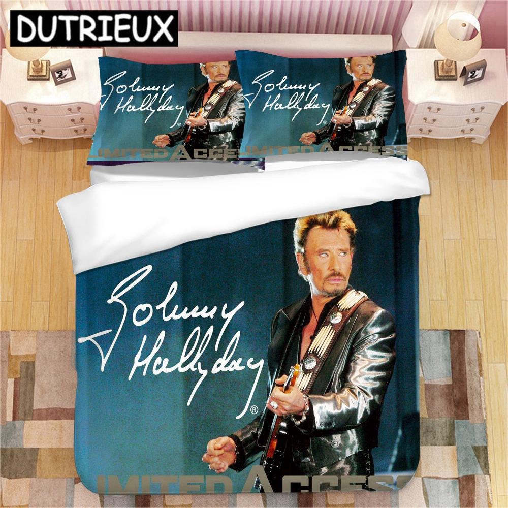 Comforter Johnny Hallyday 3D Printed Bedding Set S S Comforter Bedding Set Bedclothes Comforter (quilt)-EU Single(135*200cm)3pcs
Comforter Johnny Hallyday 3D Printed Bedding Set S S Comforter Bedding Set Bedclothes Comforter (quilt)-EU Single(135*200cm)3pcs