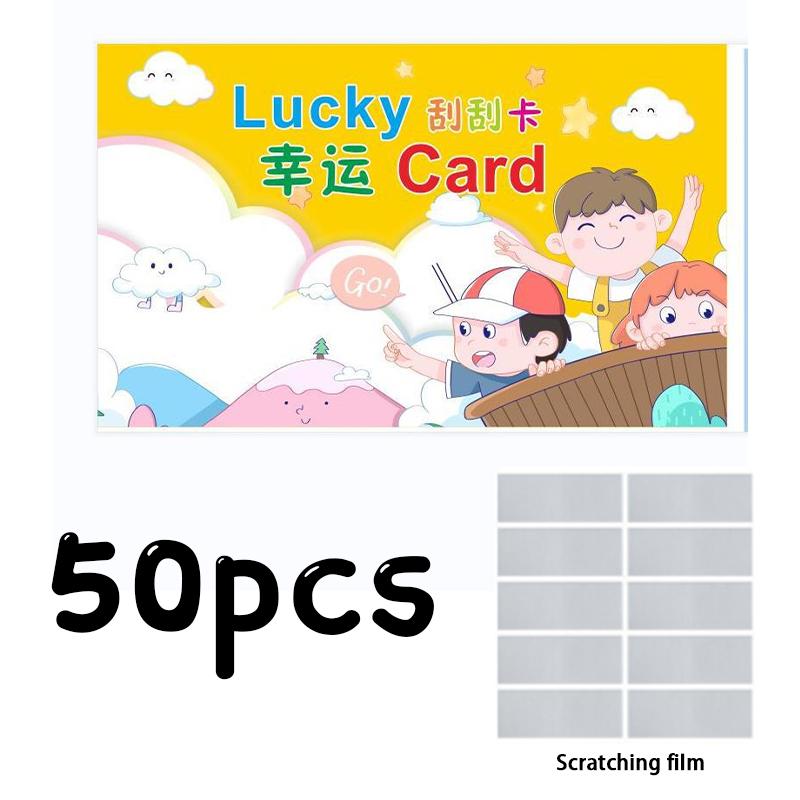 50Pcs Scratch-Off Cards Game Prizes For Classroom Students School Recognition Rewards Thank You Gift Certificates B
50Pcs Scratch-Off Cards Game Prizes For Classroom Students School Recognition Rewards Thank You Gift Certificates B