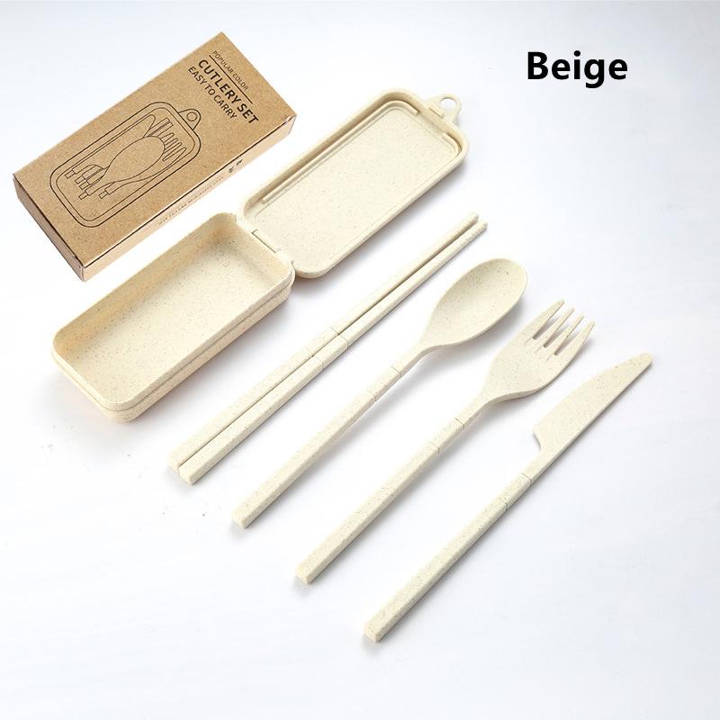 1Set Portable Tableware Set Wheat Straw Dinnerware Detachable Cutlery Travel Tableware Picnic Dinnerware Set Camping Cutlery Set бежевий
1Set Portable Tableware Set Wheat Straw Dinnerware Detachable Cutlery Travel Tableware Picnic Dinnerware Set Camping Cutlery Set бежевий
