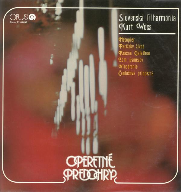 LP Record SLOVENSK FILHARMNIA KURT WSS Operetn Predohry 91160693 OPUS 1979 Czechoslov Classical Used
LP Record SLOVENSK FILHARMNIA KURT WSS Operetn Predohry 91160693 OPUS 1979 Czechoslov Classical Used