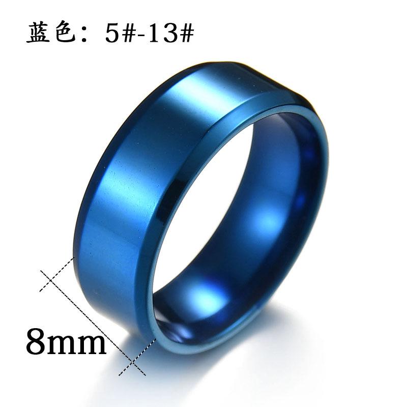 Mirror finish stainless steel ring - Men s and women s simple matching rings, vintage rings 5 синий
Mirror finish stainless steel ring - Men s and women s simple matching rings, vintage rings 5 синий