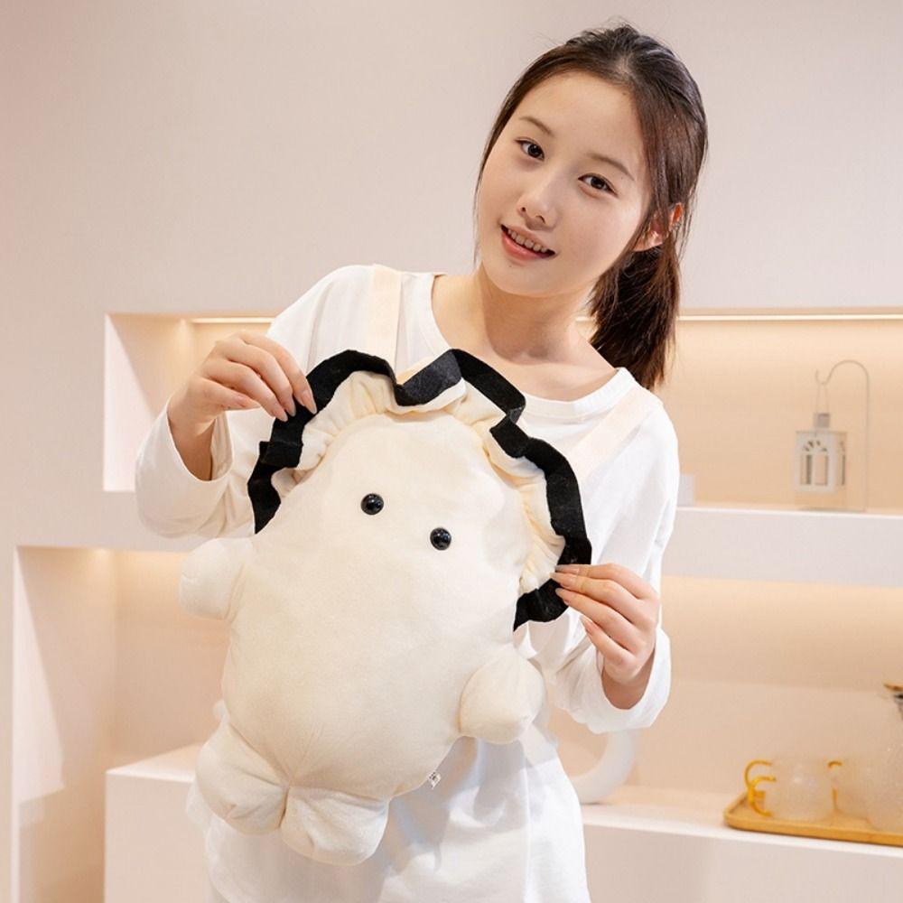 White Oyster Plush Oyster Backpack Fur Oyster Shoulder Bag Casual Animals Oyster Bag Outdoor білий
White Oyster Plush Oyster Backpack Fur Oyster Shoulder Bag Casual Animals Oyster Bag Outdoor білий