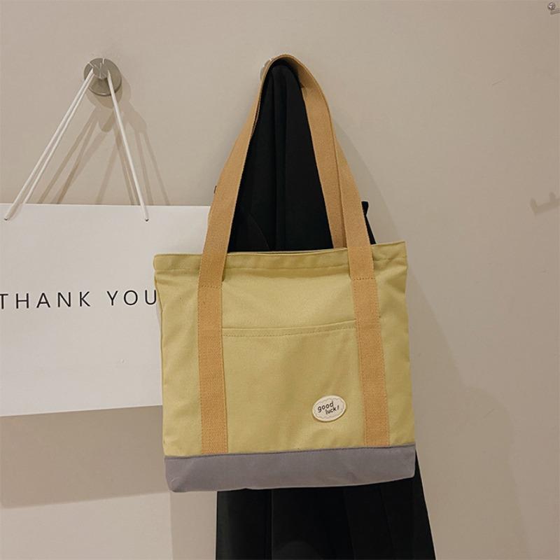 New Commuter Solid-color Hand-held Cloth Bag with Large Capacity Korean Version хаки
New Commuter Solid-color Hand-held Cloth Bag with Large Capacity Korean Version хаки