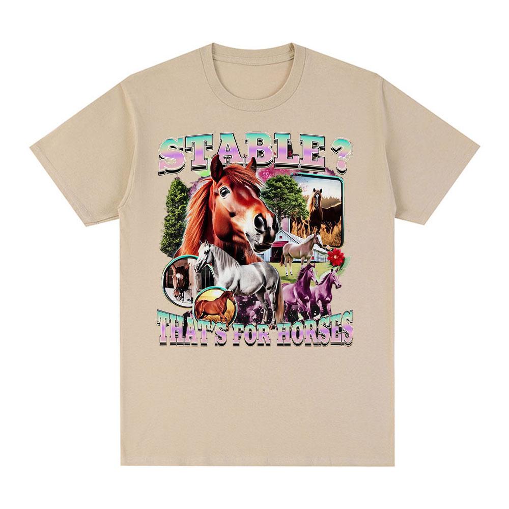 STABLEthe FOR HORSES Fun Meme Pattern Tshirt New Mens Womens Casual Cotton Fashion Short Sleeve Tshirt Street Wear 4XL
STABLEthe FOR HORSES Fun Meme Pattern Tshirt New Mens Womens Casual Cotton Fashion Short Sleeve Tshirt Street Wear 4XL