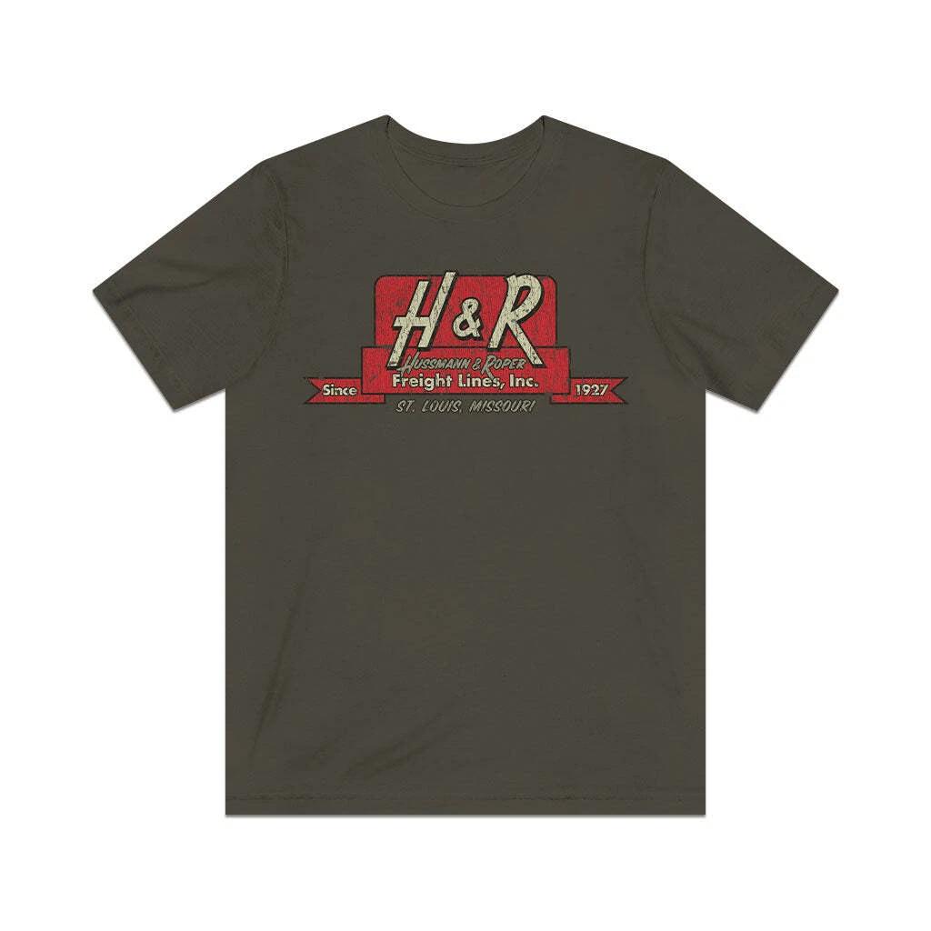 Hussmann & Roper Freight Lines 1927 Vintage Men s T shirt XL
Hussmann & Roper Freight Lines 1927 Vintage Men s T shirt XL