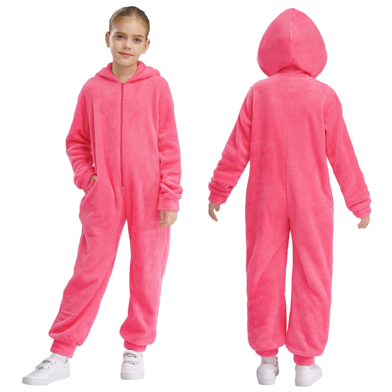 Unisex Solid Color Fleece Playsuit Jumpsuits with Hood Boys Kids Flannel Winter Warm Sleepwear Pajamas Homewear Long-sleeved Hooded Trousers 5-6 Years чорний
Unisex Solid Color Fleece Playsuit Jumpsuits with Hood Boys Kids Flannel Winter Warm Sleepwear Pajamas Homewear Long-sleeved Hooded Trousers 5-6 Years чорний