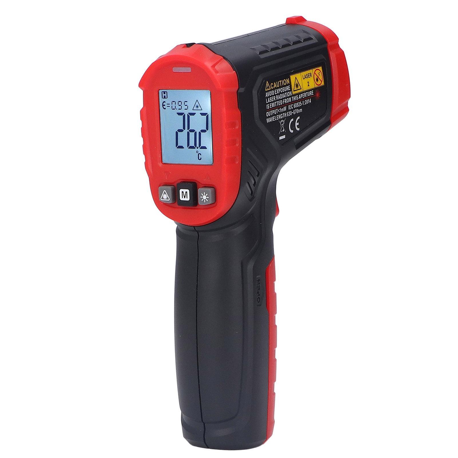Infrared Thermometer High Accuracy Non Contact IR Temp Gauge for Industry 50 celsius ~400 celsius
Infrared Thermometer High Accuracy Non Contact IR Temp Gauge for Industry 50 celsius ~400 celsius