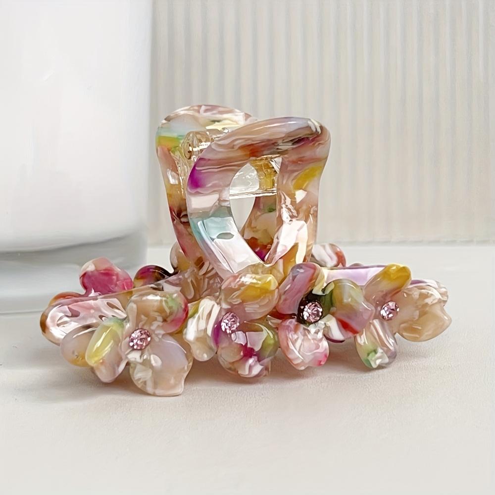 A Luxurious 3D Floral Hair Clip Made of Acetate, Featuring an Elegant And Stylish Flower Design, Suitable for Women And
A Luxurious 3D Floral Hair Clip Made of Acetate, Featuring an Elegant And Stylish Flower Design, Suitable for Women And