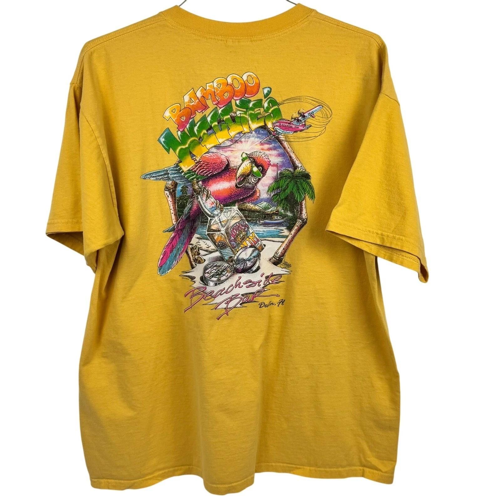 VTG 90 s Bamboo Willie s Bar Florida Vacation Double Graphic T-Shirt Size XL M
VTG 90 s Bamboo Willie s Bar Florida Vacation Double Graphic T-Shirt Size XL M