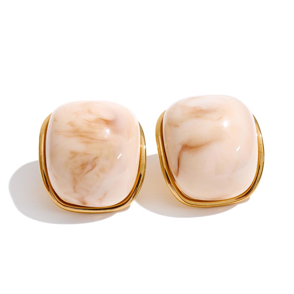 Yhpup 10 Color Acrylic Resin Y2K Earrings for Women Gold Color Stainless Steel Spring Summer Candy Sweet Jewelry
Yhpup 10 Color Acrylic Resin Y2K Earrings for Women Gold Color Stainless Steel Spring Summer Candy Sweet Jewelry