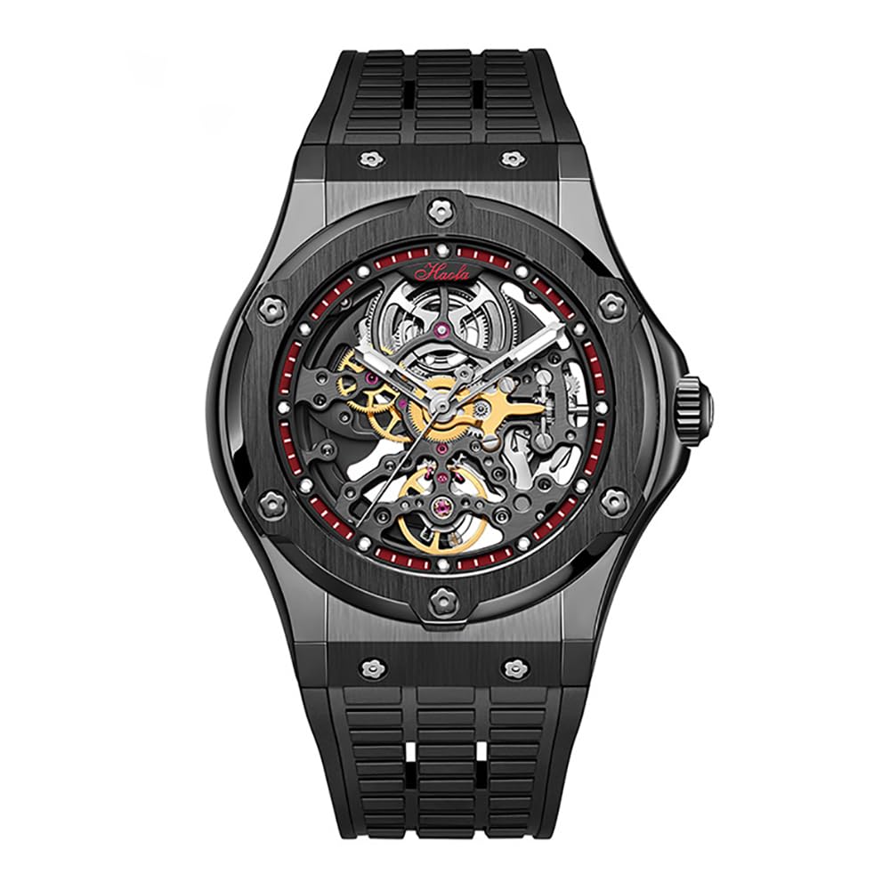 HAOFA Men s Skeleton Mechanical Automatic Winding Power Reserve 80 Hours Hollow Dial Luminous Waterproof Men s Arm Watch Men s Gift
HAOFA Men s Skeleton Mechanical Automatic Winding Power Reserve 80 Hours Hollow Dial Luminous Waterproof Men s Arm Watch Men s Gift