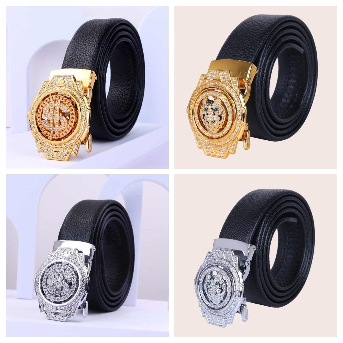 Men S Automatic Buckle Business Belt Lychee Pattern Belt Rotatable Three-Dimensional Pattern Button Head Men 130cm
Men S Automatic Buckle Business Belt Lychee Pattern Belt Rotatable Three-Dimensional Pattern Button Head Men 130cm