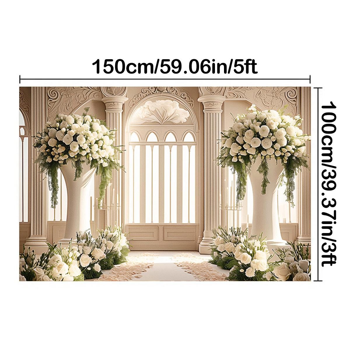 1шт романтический цветочный свадебный фон баннер, декор для вечеринки, многоцелевой фон для мероприятий в студии, фон для фотобудки, праздники 150*100cm
1шт романтический цветочный свадебный фон баннер, декор для вечеринки, многоцелевой фон для мероприятий в студии, фон для фотобудки, праздники 150*100cm