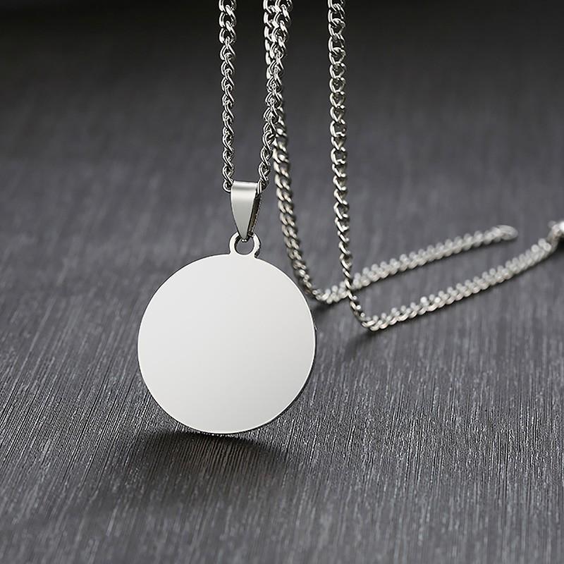 Vnox Free Custom Engraving Name Love Logo Info Coin Necklaces for Women Man with Stainless Steel Free Chain 24 45cm
Vnox Free Custom Engraving Name Love Logo Info Coin Necklaces for Women Man with Stainless Steel Free Chain 24 45cm