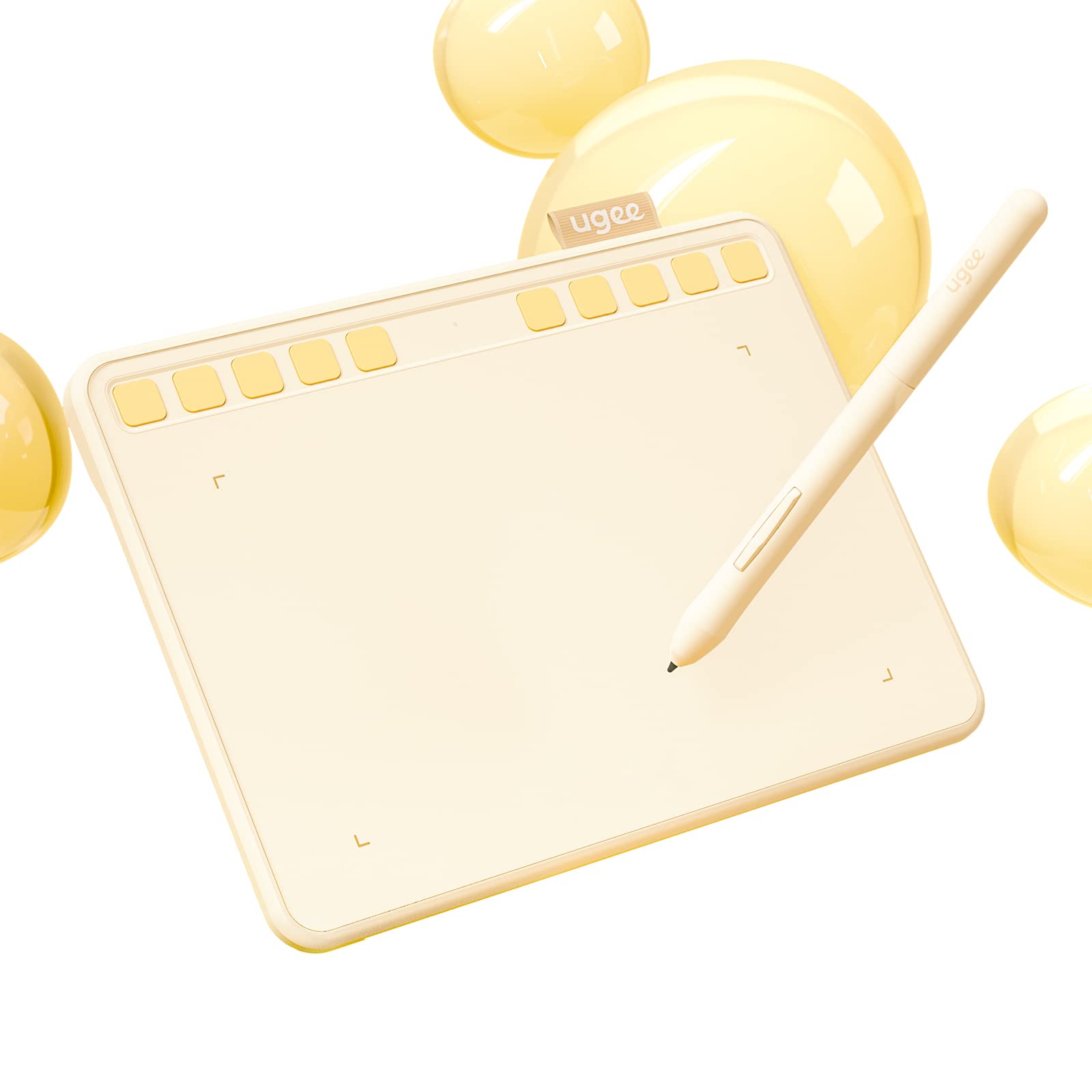 UGEE Pen Tablet Pen Tab S640BG Board Tab x 4 inches 10 Shortcut Keys 8192 Levels of Pen Pressure Drawing No Charging Pen OTG Adapter Included For бежевий
UGEE Pen Tablet Pen Tab S640BG Board Tab x 4 inches 10 Shortcut Keys 8192 Levels of Pen Pressure Drawing No Charging Pen OTG Adapter Included For бежевий