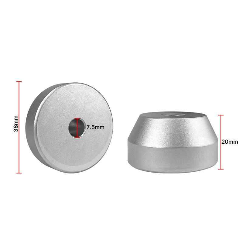 7 45 RPM Aluminum Vinyl Record Adapter & Turntable Stabilizer
7 45 RPM Aluminum Vinyl Record Adapter & Turntable Stabilizer