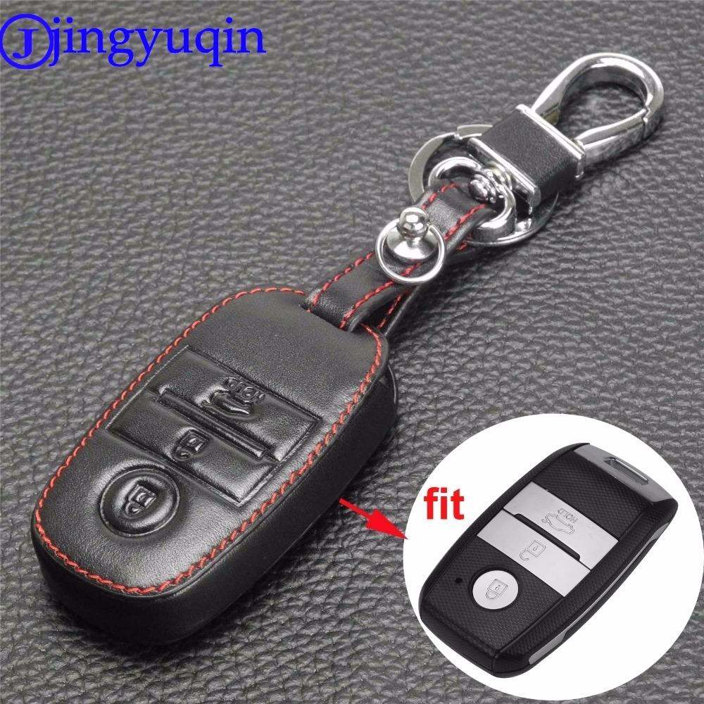 jingyuqin 3 Buttons Remote Leather Car-Styling Car Key Cover Case For Kia Rio Sorento Cerato K3 Forte Rio5 Optima Smart Key
jingyuqin 3 Buttons Remote Leather Car-Styling Car Key Cover Case For Kia Rio Sorento Cerato K3 Forte Rio5 Optima Smart Key