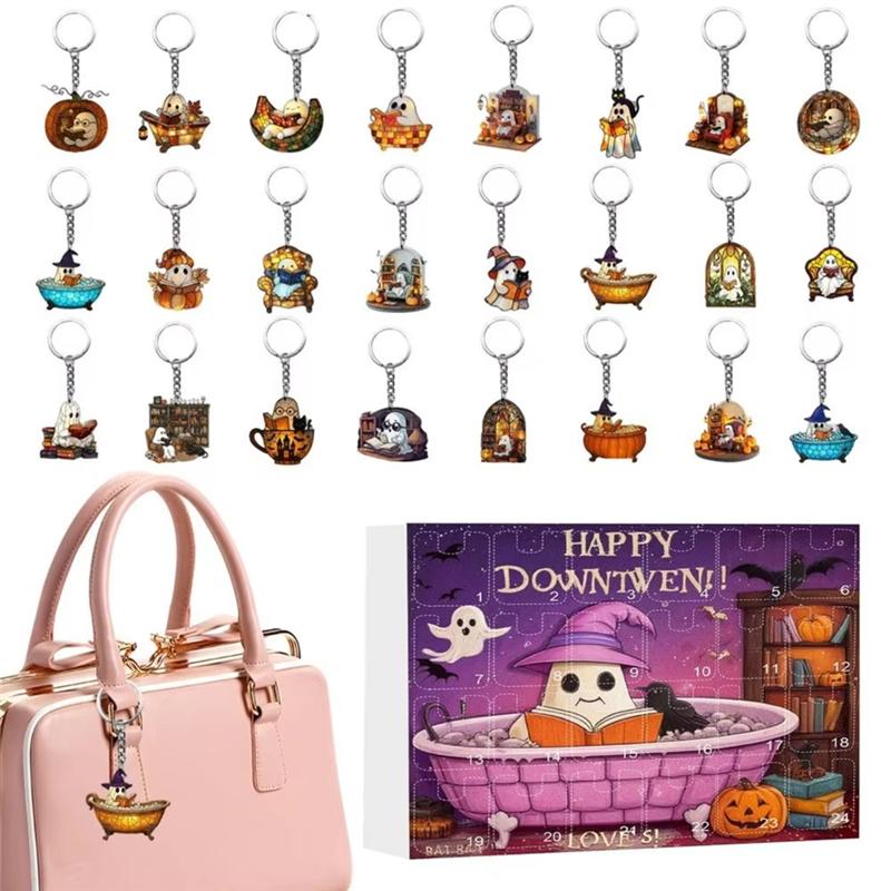 Halloween Countdown Calendar 24-Pendant Count Down To Halloween Ornaments 2D Acrylic Ornament Keepsake Calendar
Halloween Countdown Calendar 24-Pendant Count Down To Halloween Ornaments 2D Acrylic Ornament Keepsake Calendar