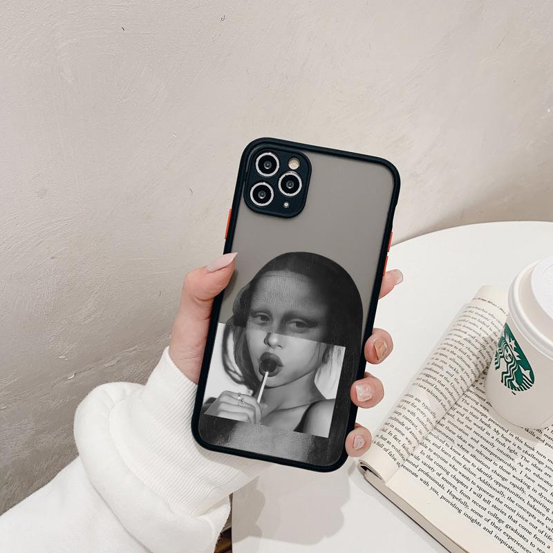 Cartoon Art Aesthetic David Mona Lisa Phone Case For iPhone 16 7 8 14 Plus 15 14 13 12 11 Pro Max XS X XR Shockproof Back Cover iphone12
Cartoon Art Aesthetic David Mona Lisa Phone Case For iPhone 16 7 8 14 Plus 15 14 13 12 11 Pro Max XS X XR Shockproof Back Cover iphone12